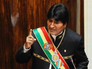 presidente da Bolívia, Evo Morales