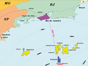ANP AUTORIZA PRIMEIROS TESTES DE FORMAÇÃO EM POÇO DO CAMPO DE FLORIM Poço Florim, no pré-sal da Bacia de Santos