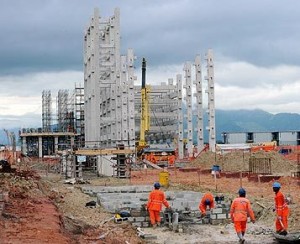 Obras do Comperj