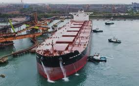 NAVIOS GIGANTES DA VALE JÁ PODEM ATRACAR EM PORTOS CHINESES Navio valemax
