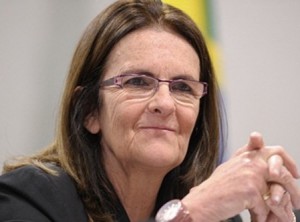 Maria das Gracas Foster, presidente da Petrobrás