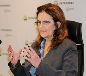 Graça Foster, presidente da Petrobrás.