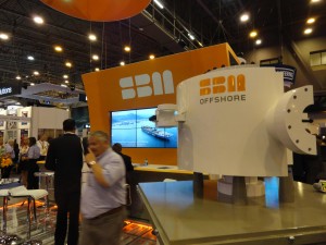 Estande da SBM Offshore