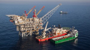 Tamar, The Natural Gas Production Platform Off The Israeli Coast, Is To Begin It