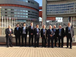 Encontro de representantes de vários países com os diretores da Nuclep